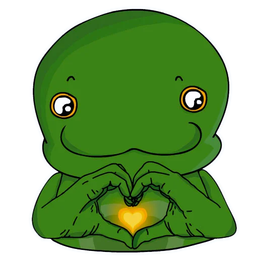 Эмодзи Лягушка Алекс