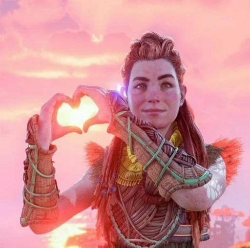 Эмодзи Aloy🫶🏻💓