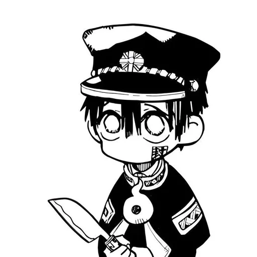 Эмодзи Jibaku Shounen Hanako kun