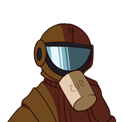 Эмодзи amongusass