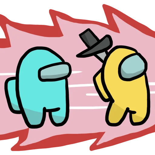 Эмодзи Among us meme