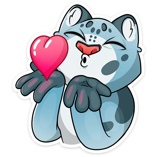 Эмодзи Cat tenderness