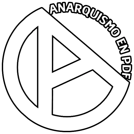 Эмодзи Anarquismo en PDF
