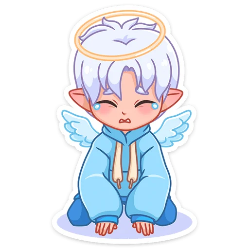 Эмодзи Ангел-кун