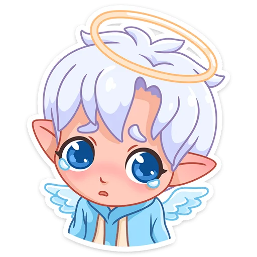 Эмодзи Ангел-кун