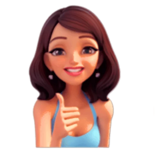 Эмодзи Brunette