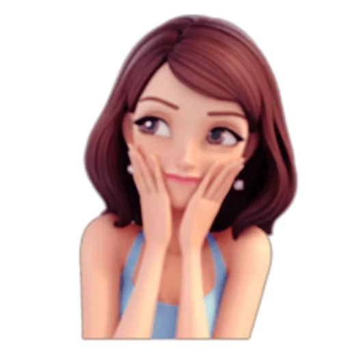 Эмодзи Brunette