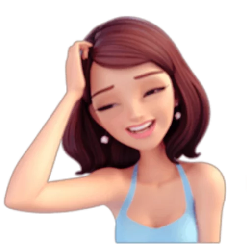 Эмодзи Brunette