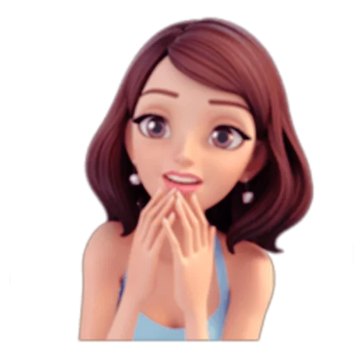 Эмодзи Brunette