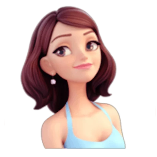 Эмодзи Brunette