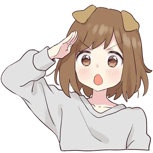 Эмодзи Cute Anime