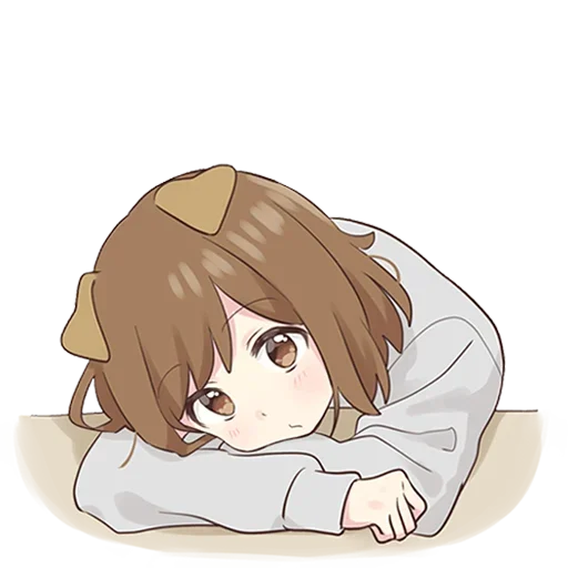 Эмодзи Cute Girl
