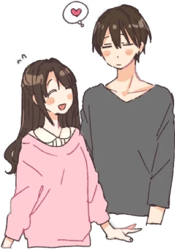 Эмодзи animecouple