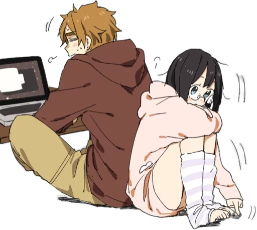 Эмодзи animecouple