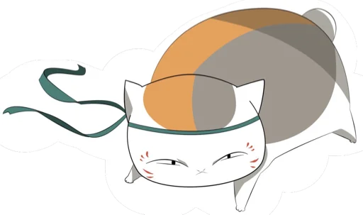 Эмодзи Котя сенсей