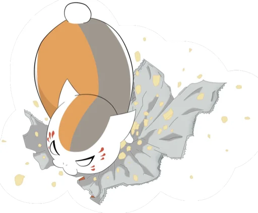 Эмодзи Котя сенсей