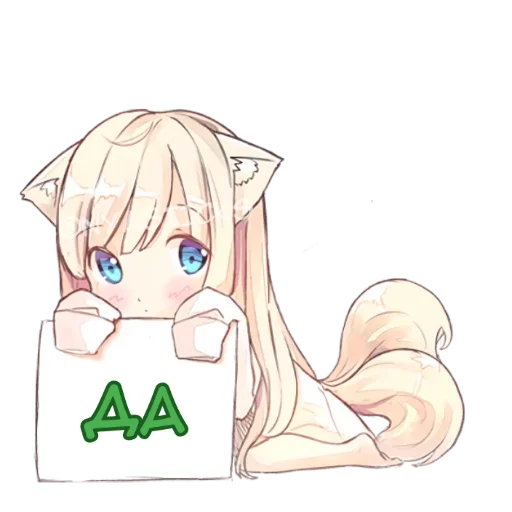 Эмодзи Аниме тян