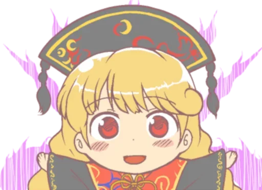Эмодзи anime chibi pack