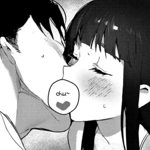 Эмодзи anime couple