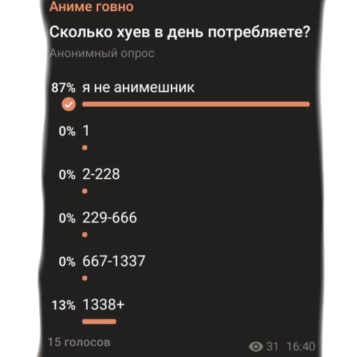 Эмодзи аргументы, что анимешники жрут члены