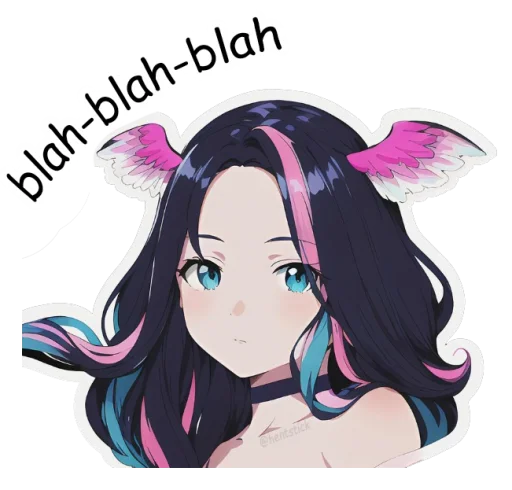 Эмодзи Lola chan