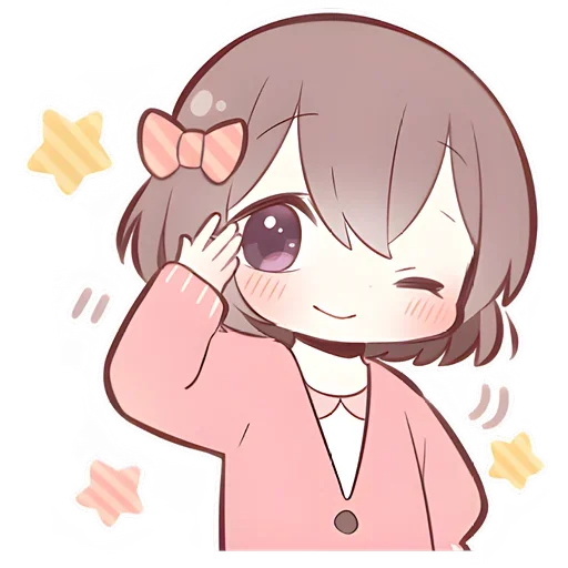 Эмодзи Anime boy and girl