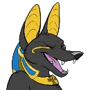 Эмодзи Anubis by Korrok