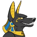 Эмодзи Anubis by Korrok