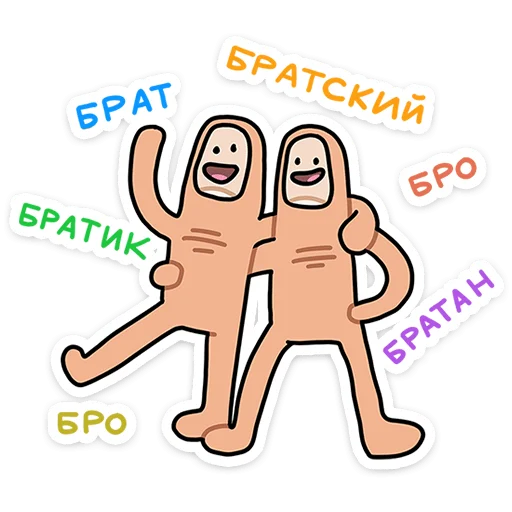 Эмодзи Палец Антон