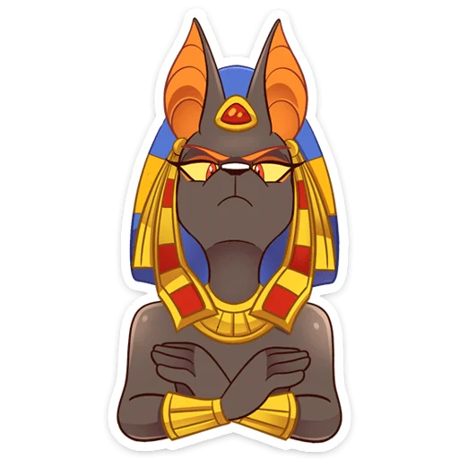 Эмодзи Анубис