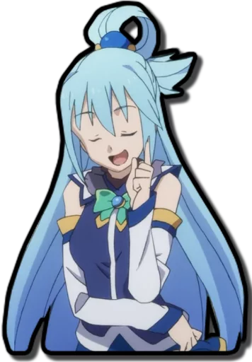 Эмодзи Aqua & Kazuma [รקร]