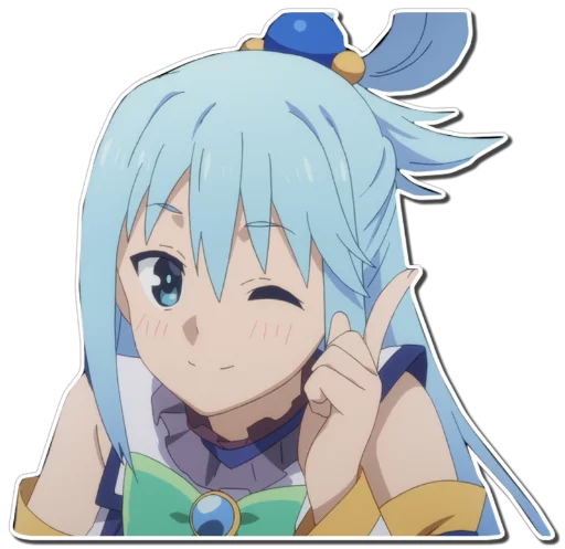 Эмодзи Aqua & Kazuma [รקร]