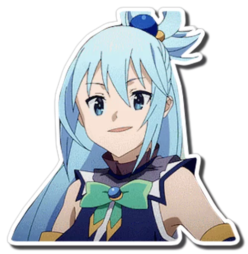 Эмодзи Aqua & Kazuma [รקร]