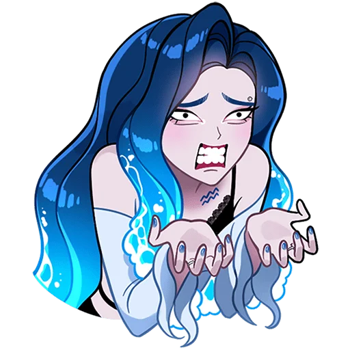 Эмодзи Акварина Без Текста