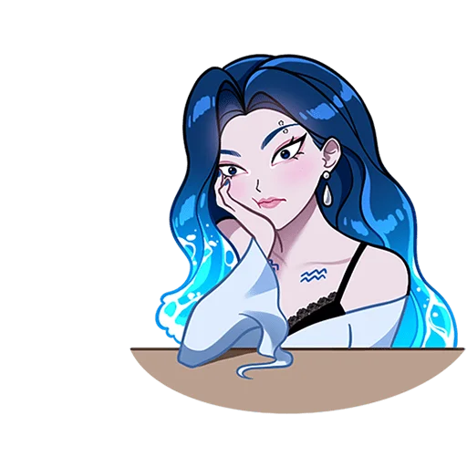 Эмодзи Акварина Без Текста