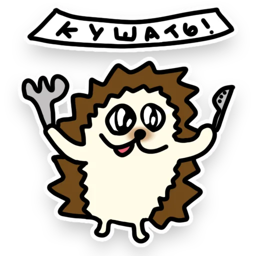 Эмодзи ежики