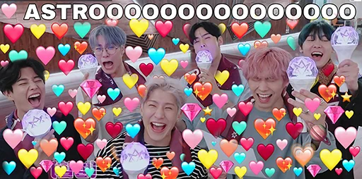 Эмодзи ASTRO memes