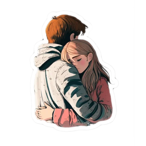 Эмодзи cute atmospheric hugs :З