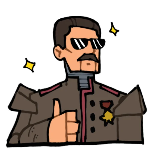 Эмодзи Atomic STALIN