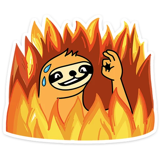 Эмодзи Работа без забот