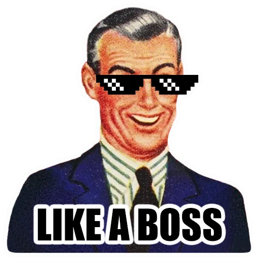 Эмодзи Awesome Man