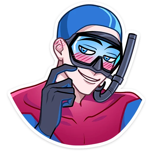 Эмодзи Аквалангист Аксель