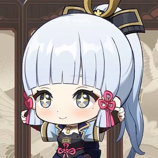 Эмодзи Камисато Аяка