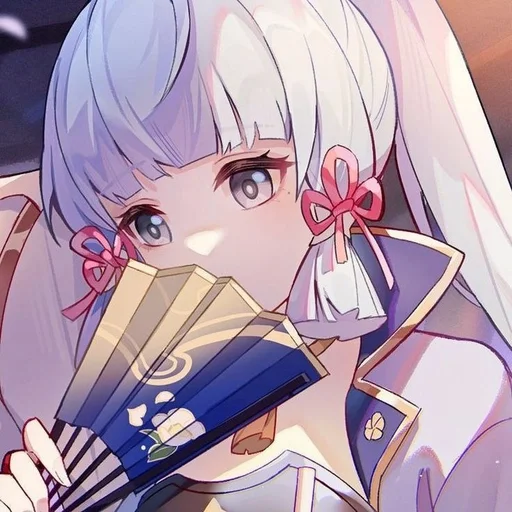 Эмодзи Камисато Аяка