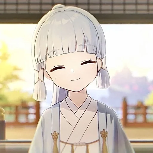 Эмодзи Камисато Аяка