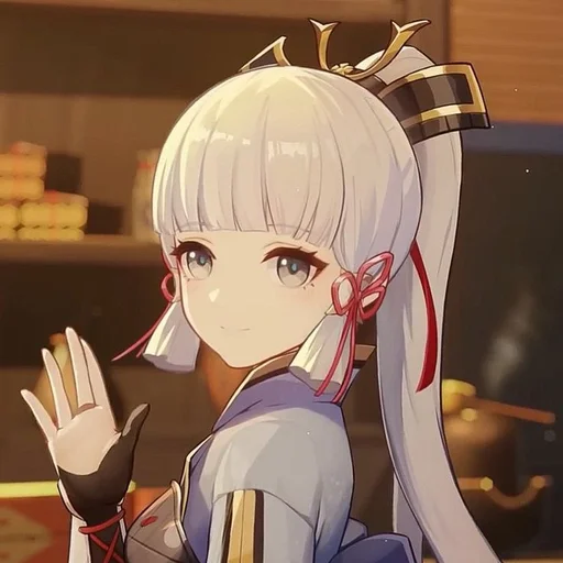 Эмодзи Камисато Аяка