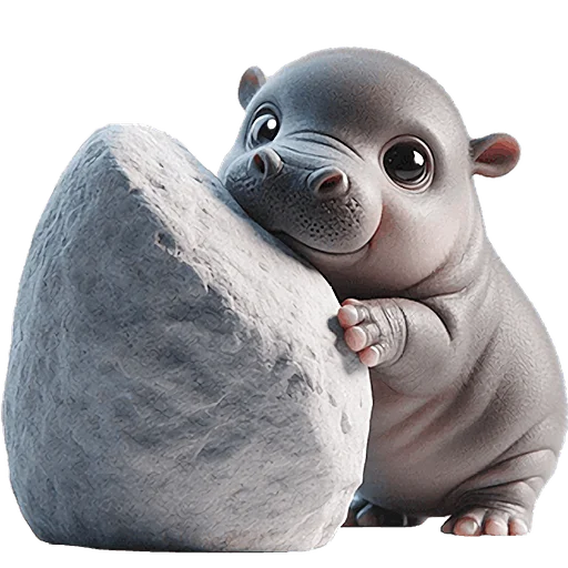 Эмодзи Бегемотик