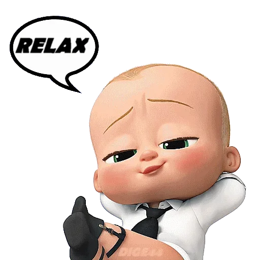 Эмодзи Baby Boss