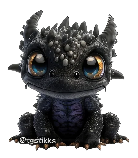 Эмодзи Baby Dragon 2024