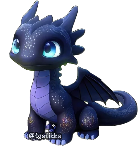 Эмодзи Baby Dragon 2024